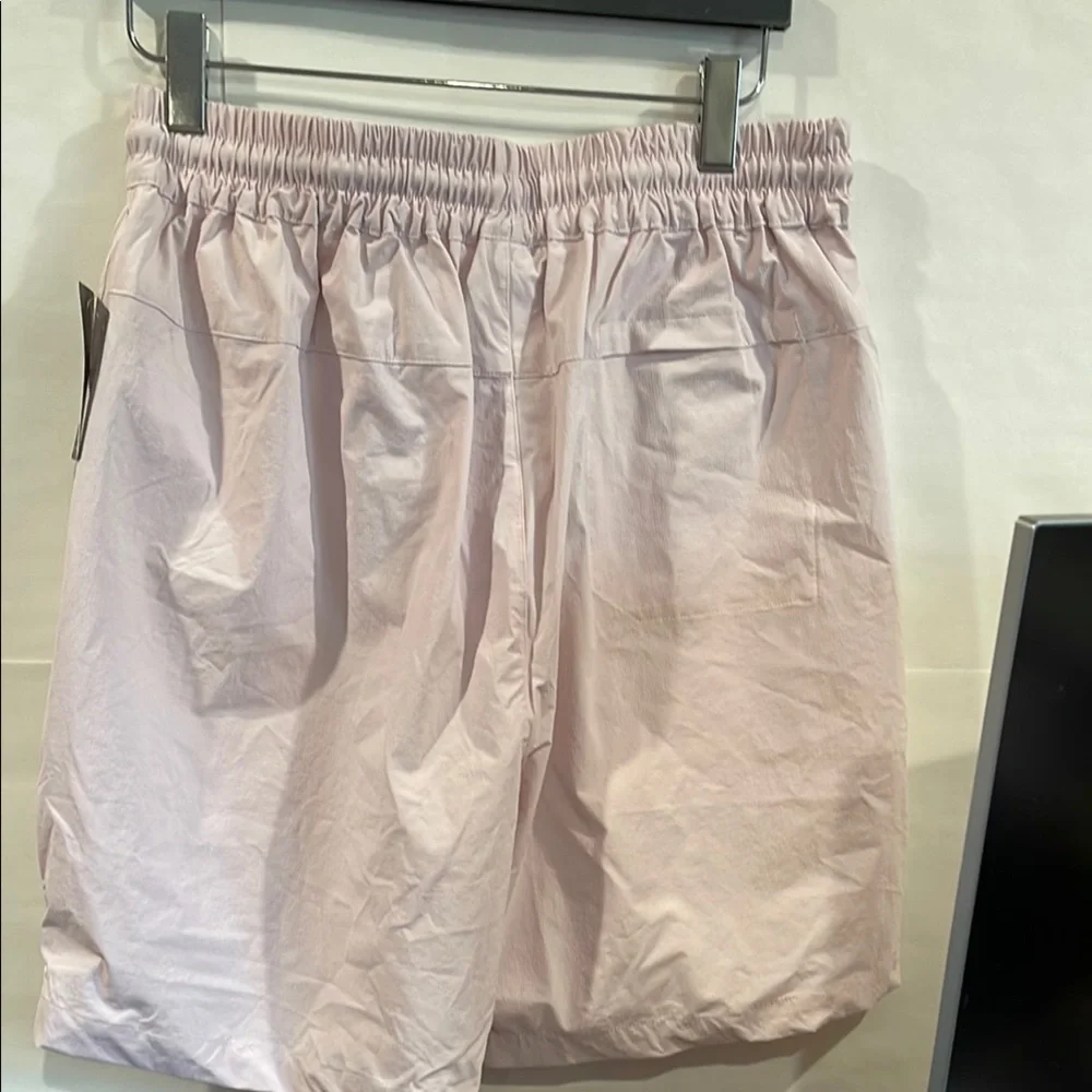 Light Pink Drawstring Shorts - Picture 4 of 7